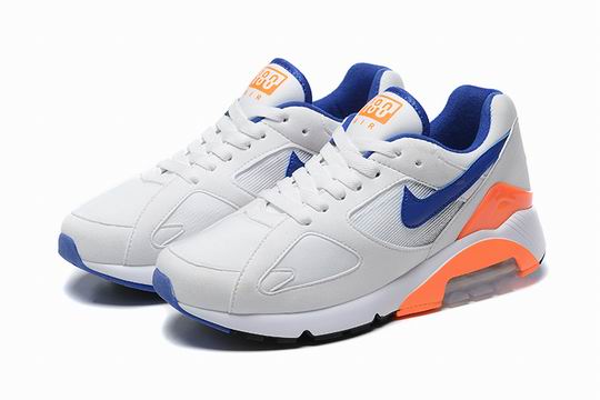 Cheap Nike Air Max 180 EM White Solar Red Men's Women's Shoes-06